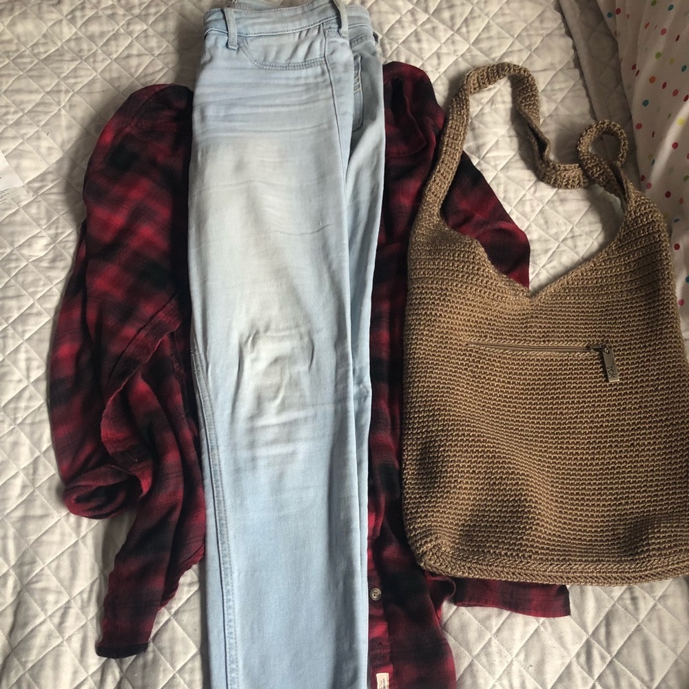 Hollister Light Washed Jeggings